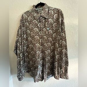 Cinch long sleeve dress shirt size XL